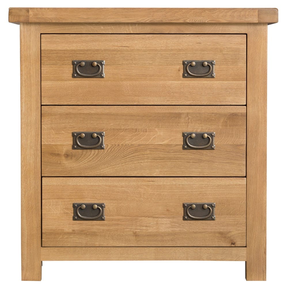 Winchester Oak Chest of 3 Drawers
