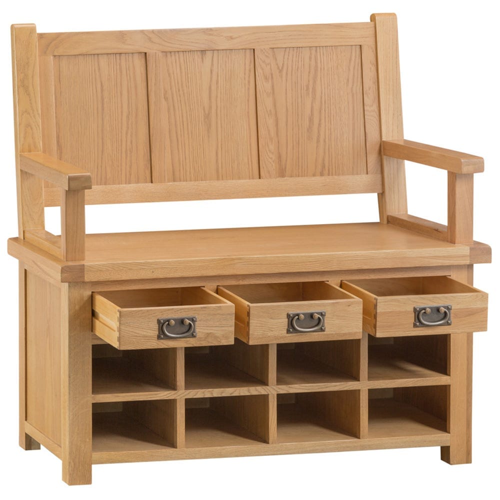 Winchester Oak Monks Bench