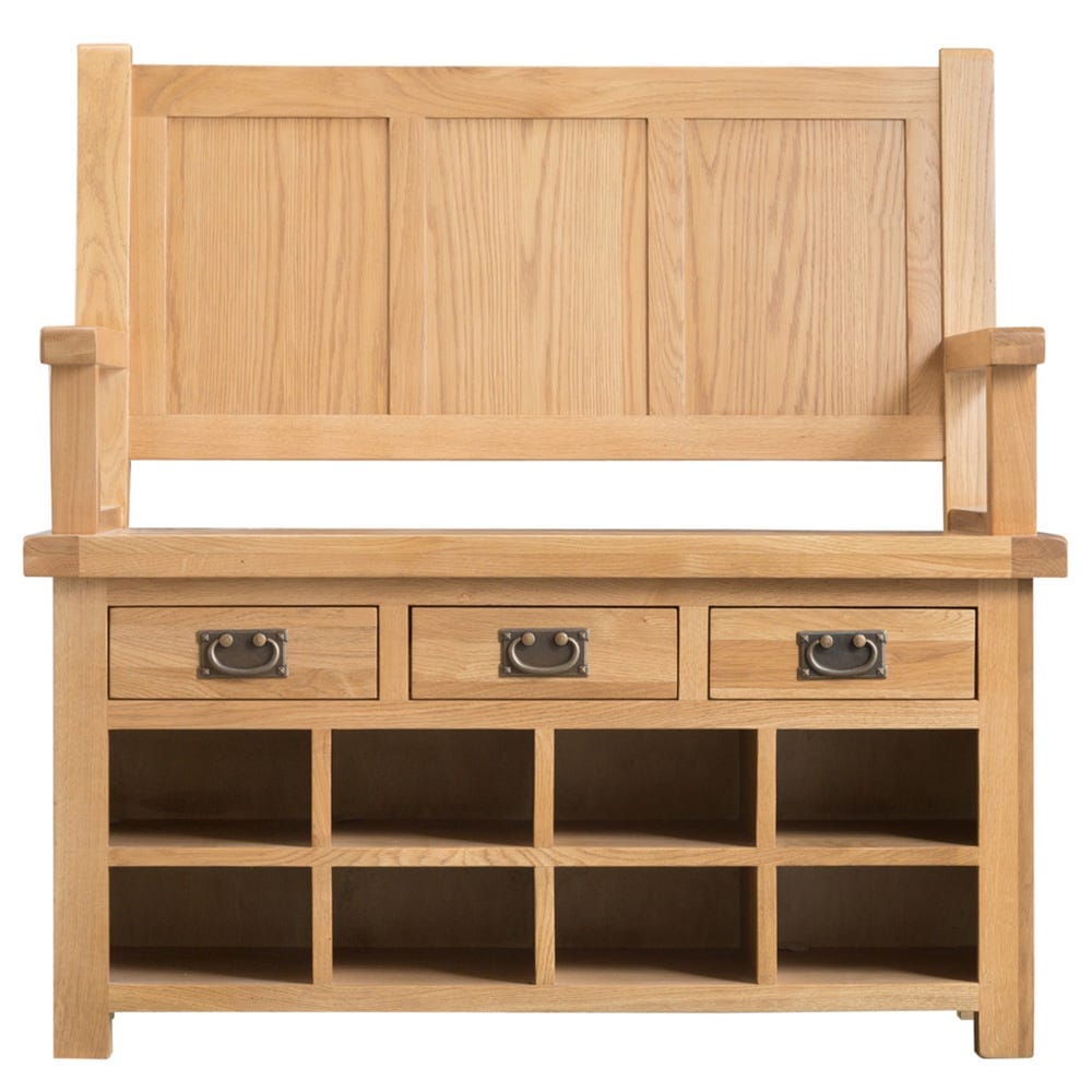 Winchester Oak Monks Bench