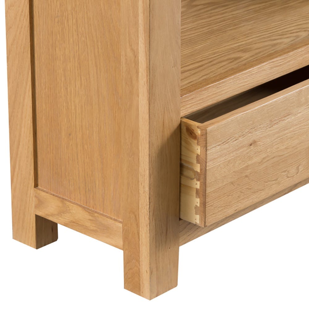 Winchester Oak Medium Bookcase