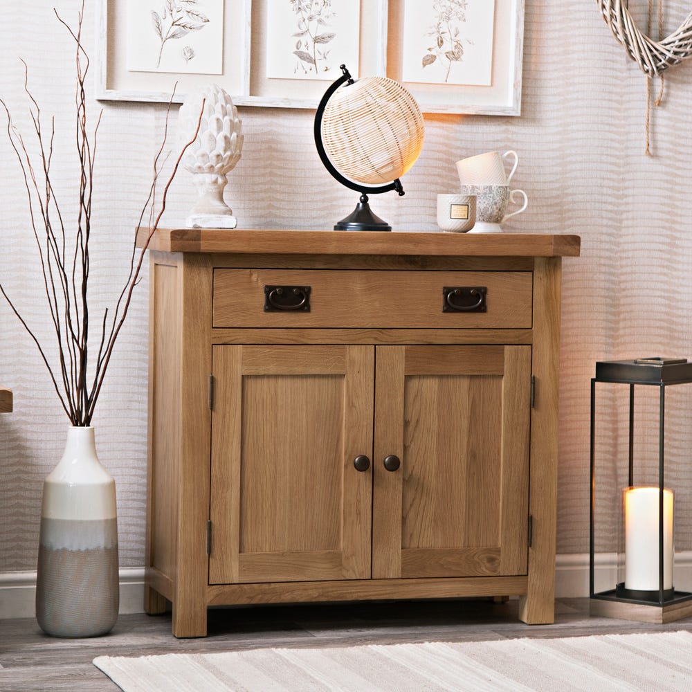 Winchester Oak Mini 2 Door Sideboard