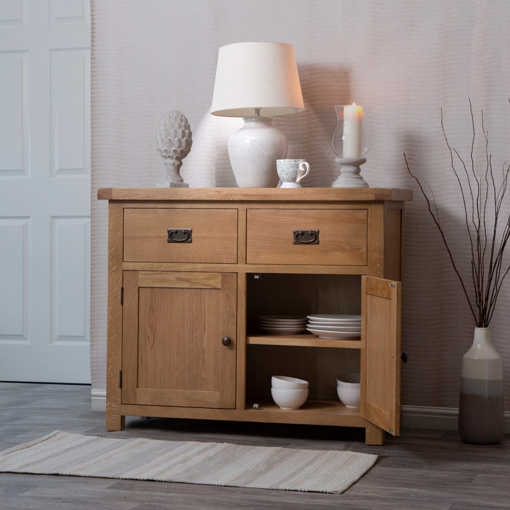 Winchester Oak Small 2 Door Sideboard