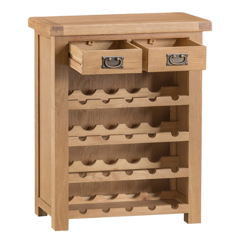 Winchester Oak Small Wine Rack
