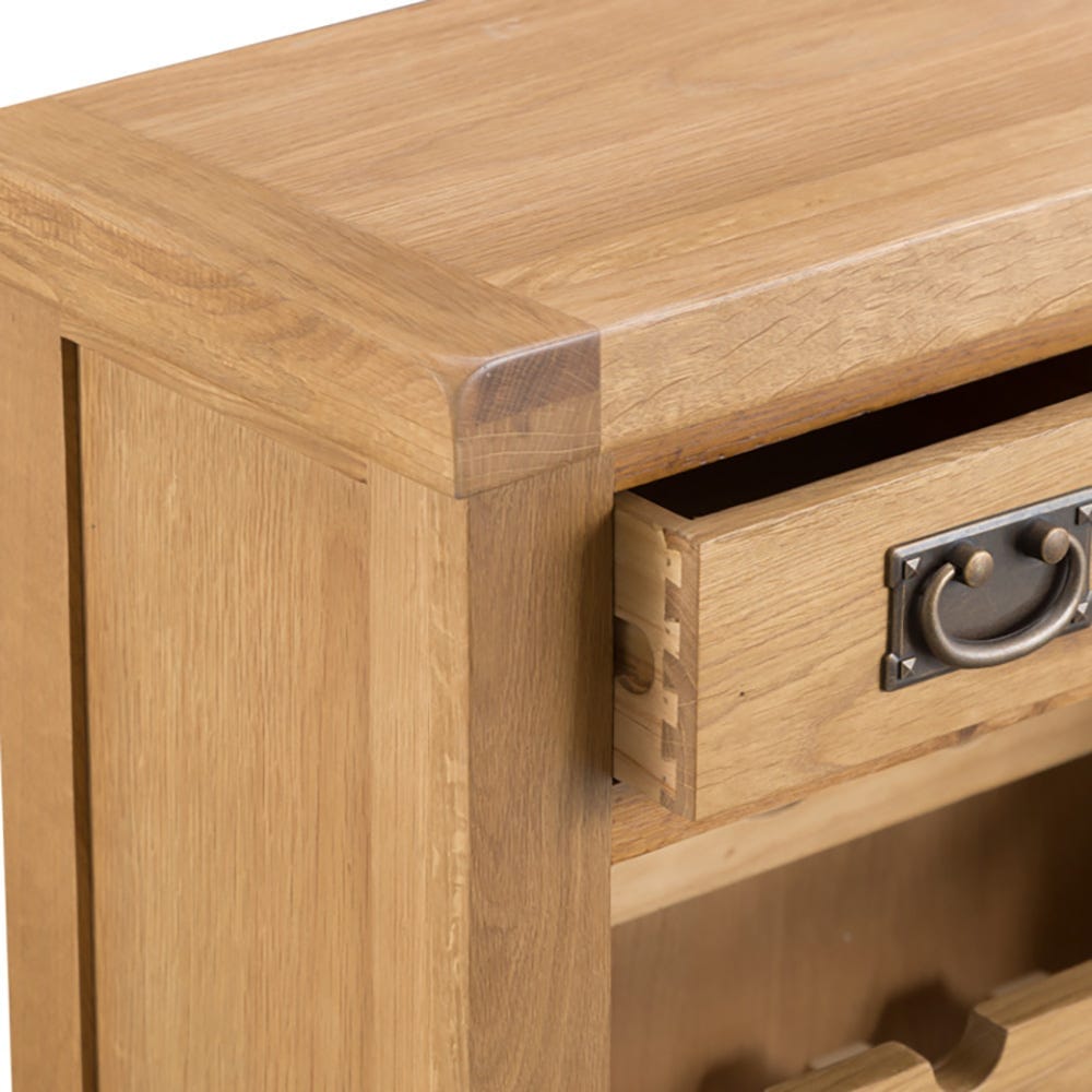 Winchester Oak Small Wine Rack