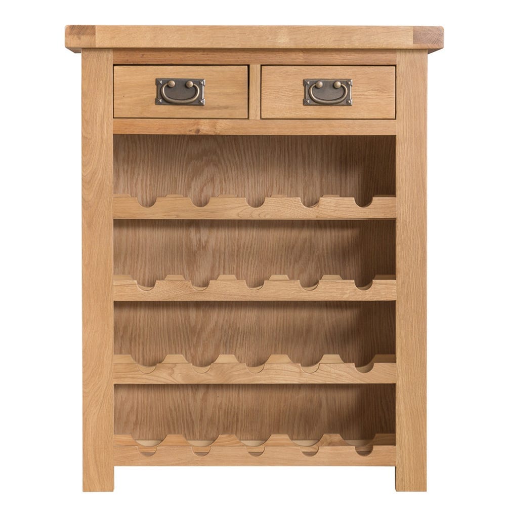 Winchester Oak Small Wine Rack