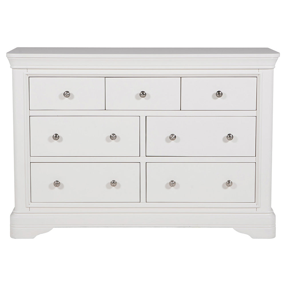 Harrington Bone Painted 7 Drawer Chest
