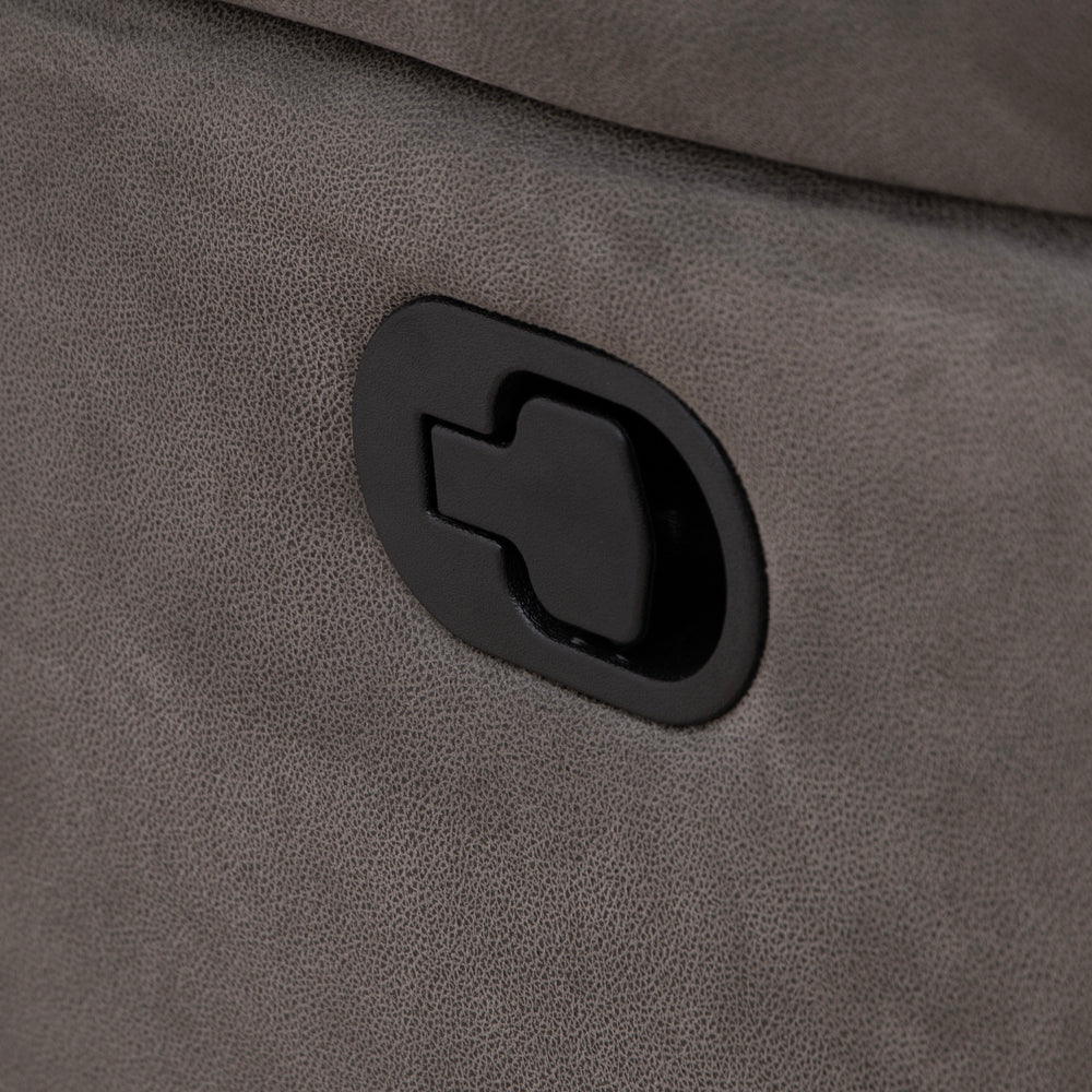 Rome Steel Manual Corner Sofa with Console