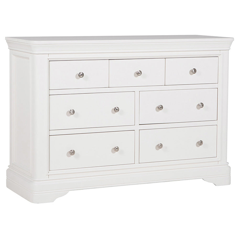 Harrington Bone Painted 7 Drawer Chest