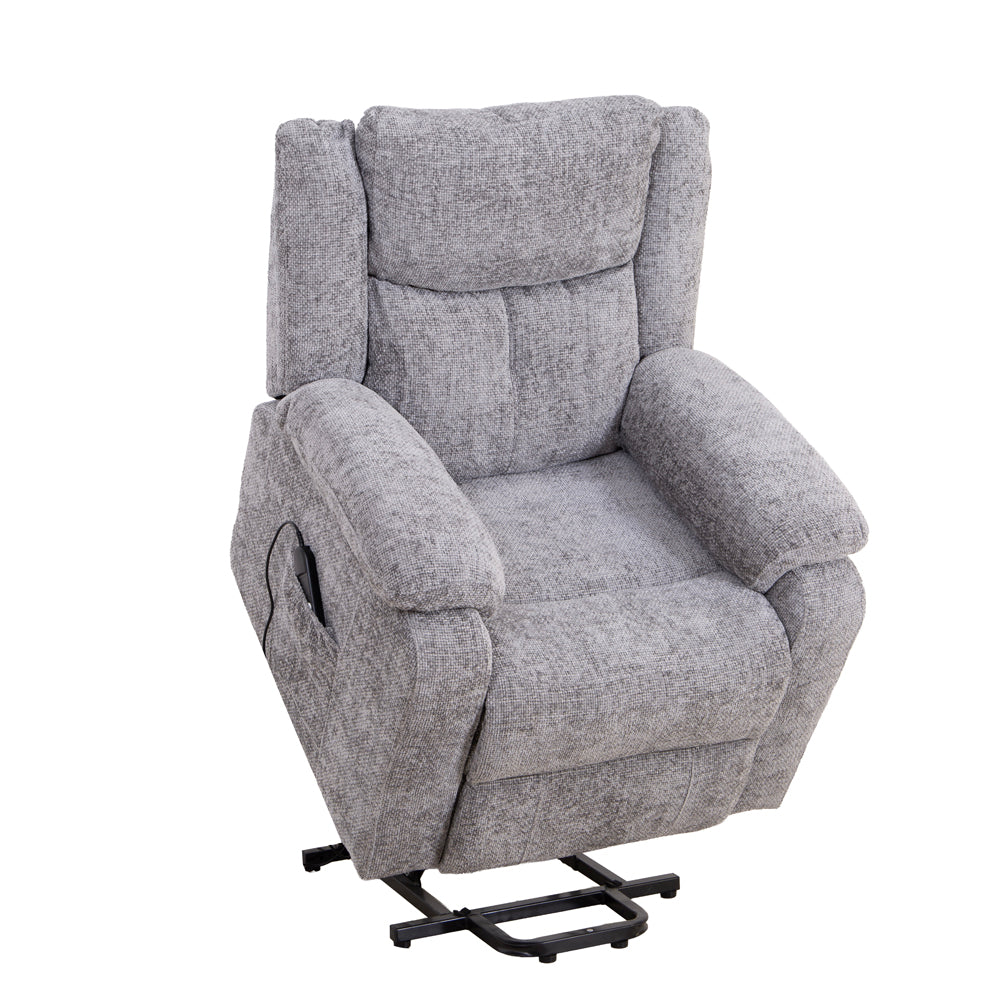 Rome Nickel Lift & Tilt Armchair
