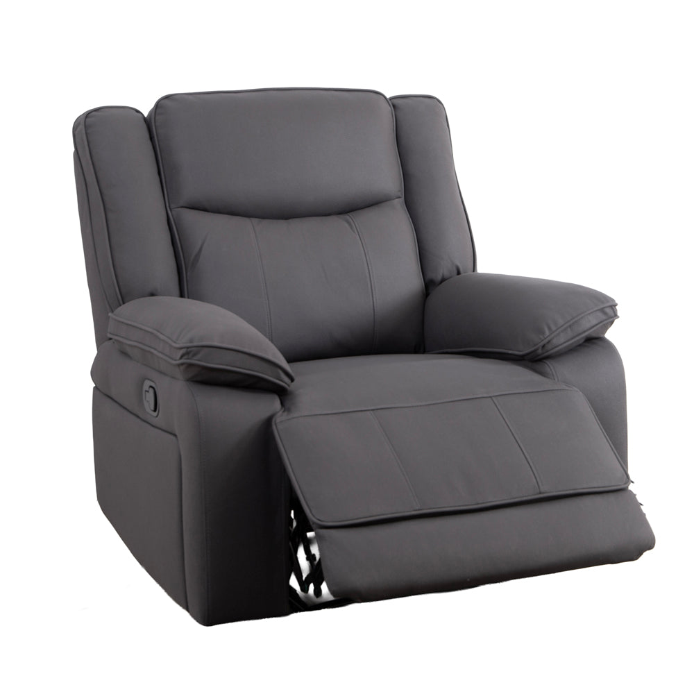 Milan Mocha Manual Recliner Armchair