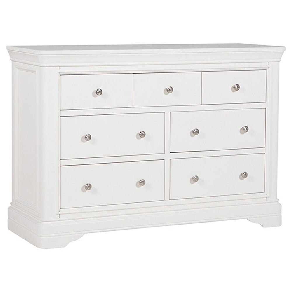 Harrington Bone Painted 7 Drawer Chest