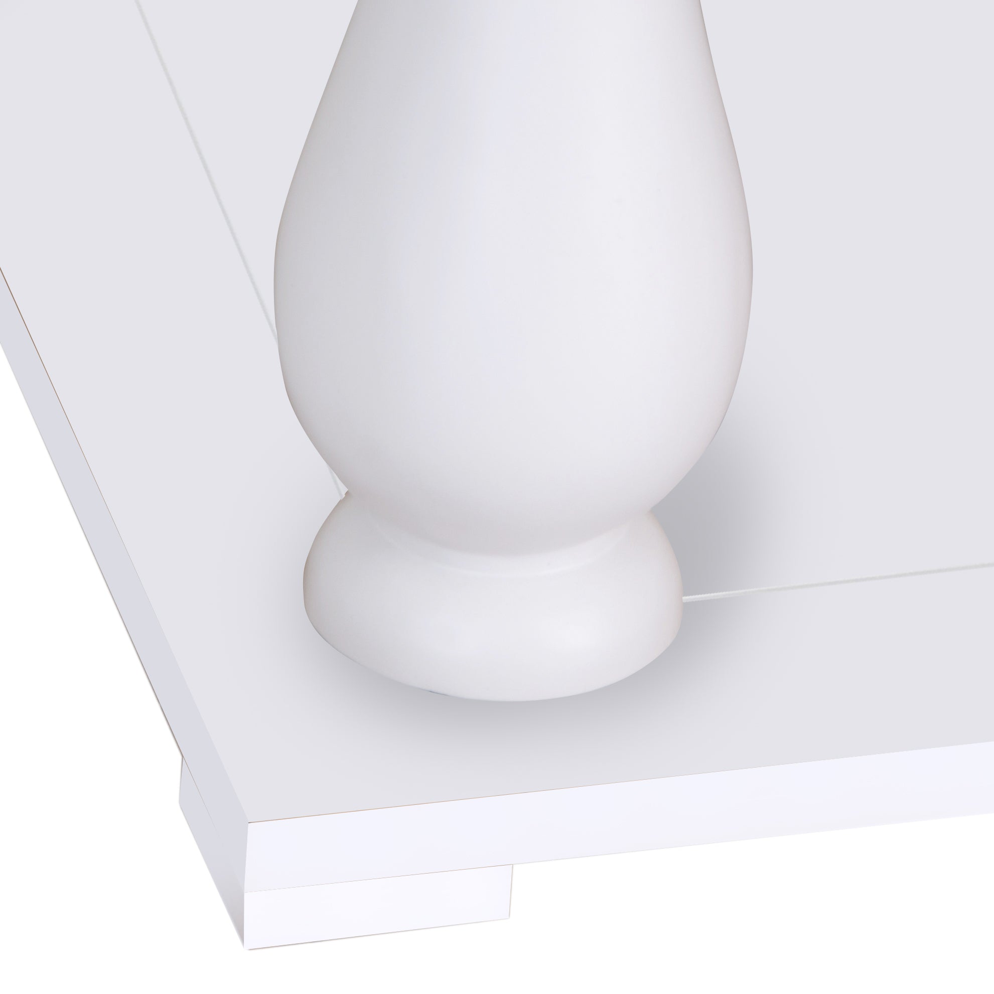 Dorset White Painted Oak Large Coffee Table