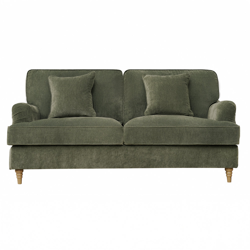 Stowe Forest Green 3 Seater Sofa