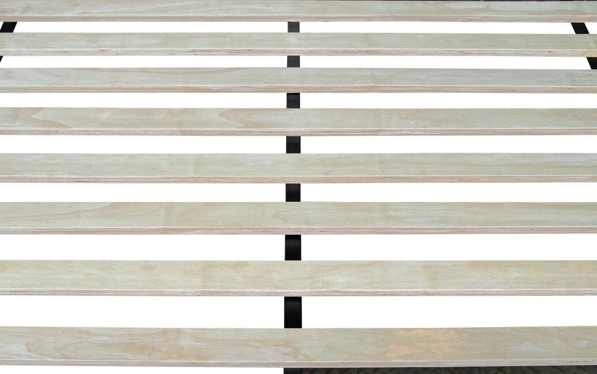 Eaton White Painted Oak King Size Bed Frame - The Furniture Warehouse