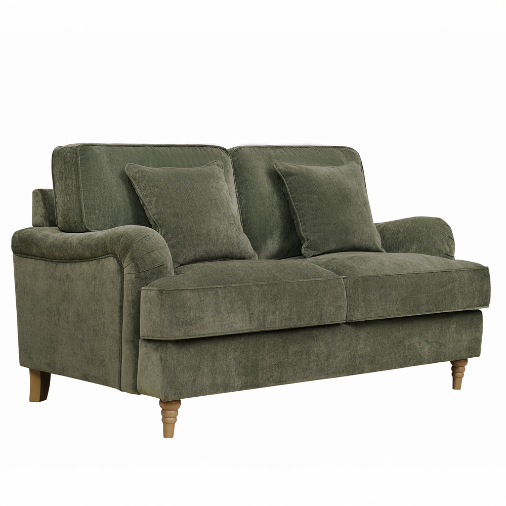 Stowe Forest Green 2 Seater Sofa