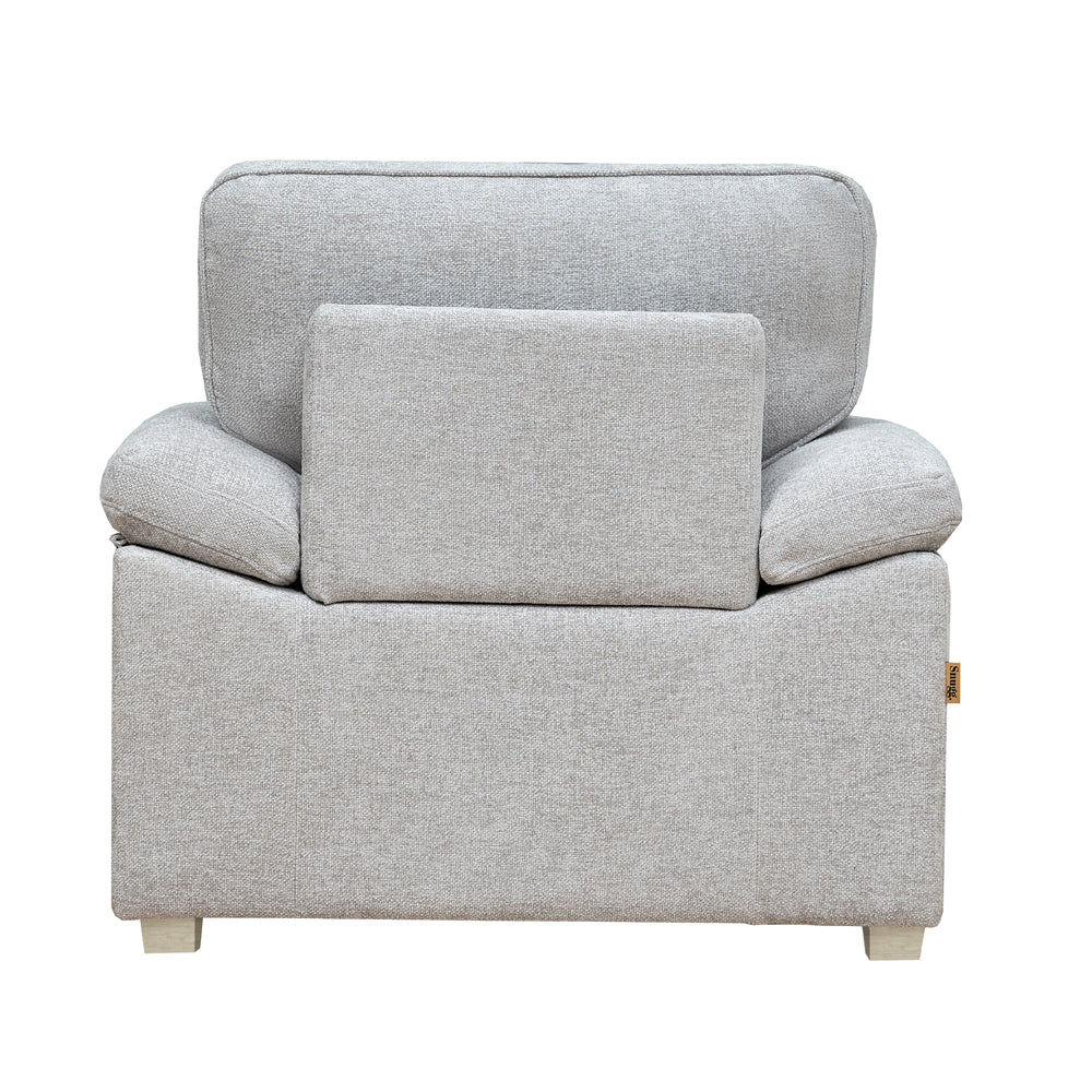 York Grey Armchair