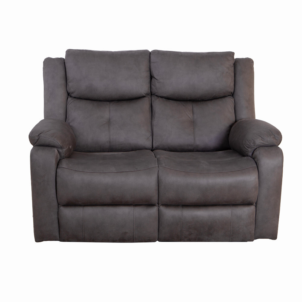 Rome Steel Manual Recliner 2 Seater Sofa