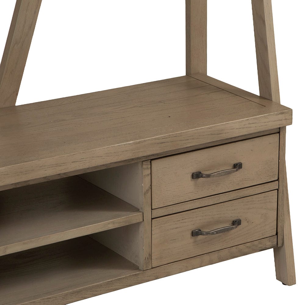 Falmouth Oak Bookcase TV Unit