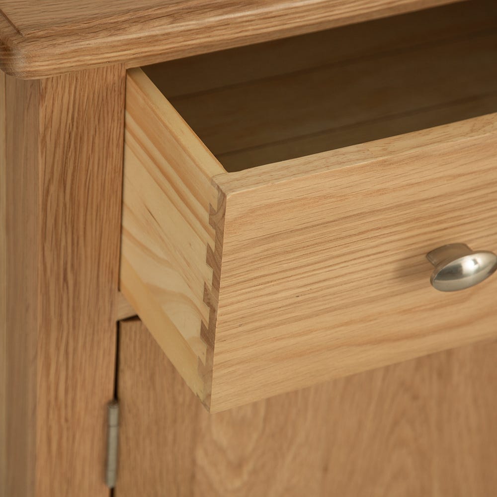 Gloucester Oak 3 Door 2 Drawer Large Sideboard