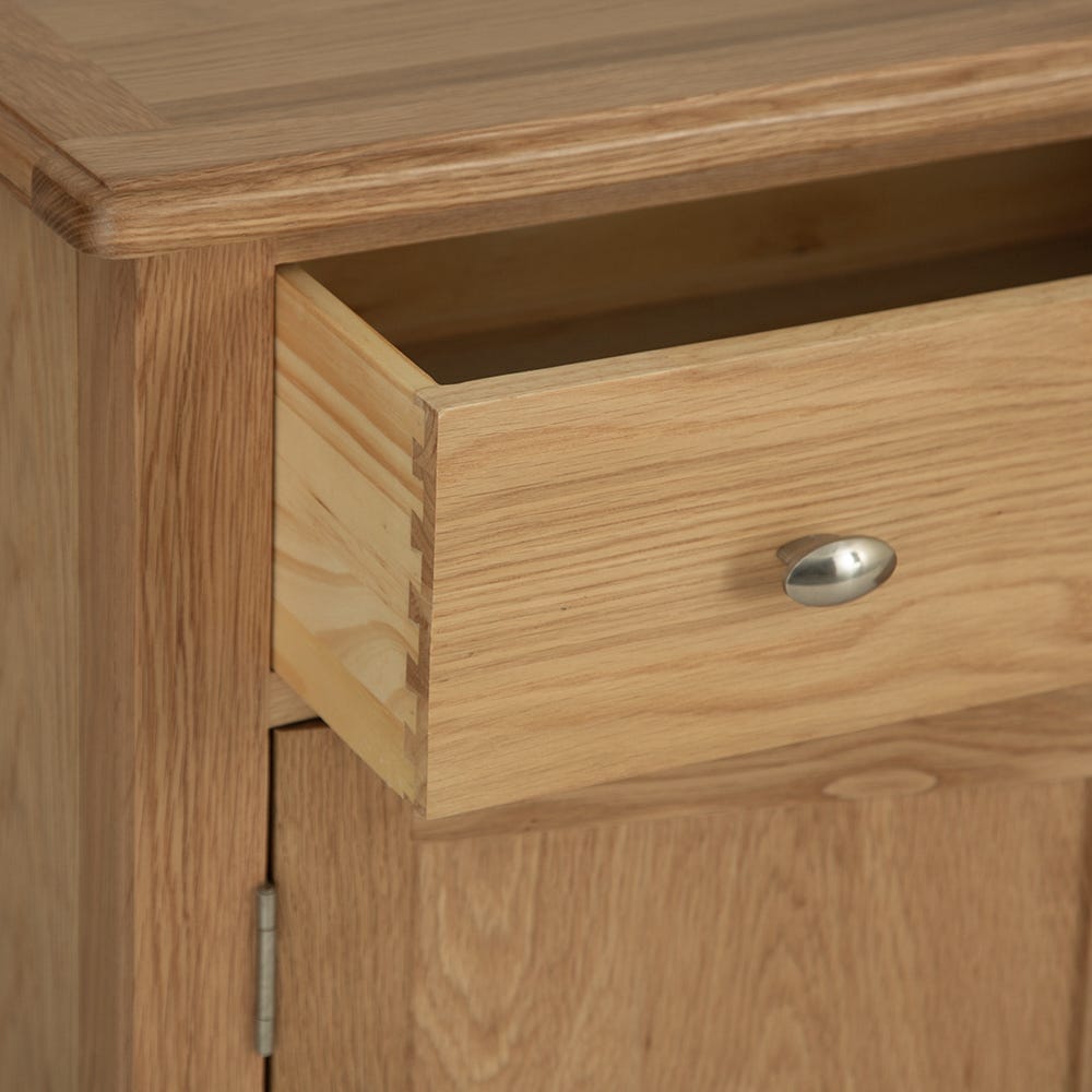 Gloucester Oak 3 Door 2 Drawer Large Sideboard