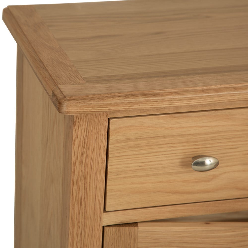 Gloucester Oak 3 Door 2 Drawer Large Sideboard