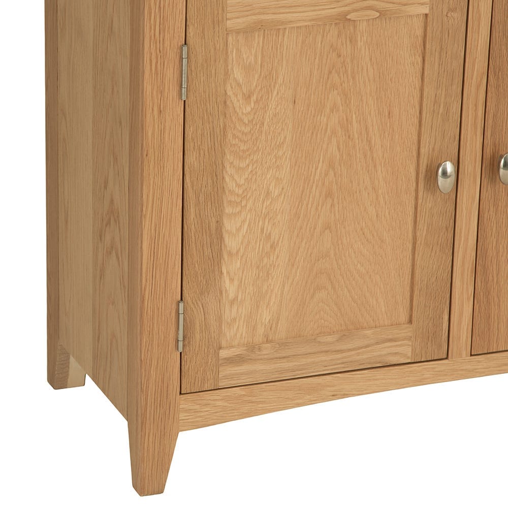 Gloucester Oak 3 Door 2 Drawer Large Sideboard