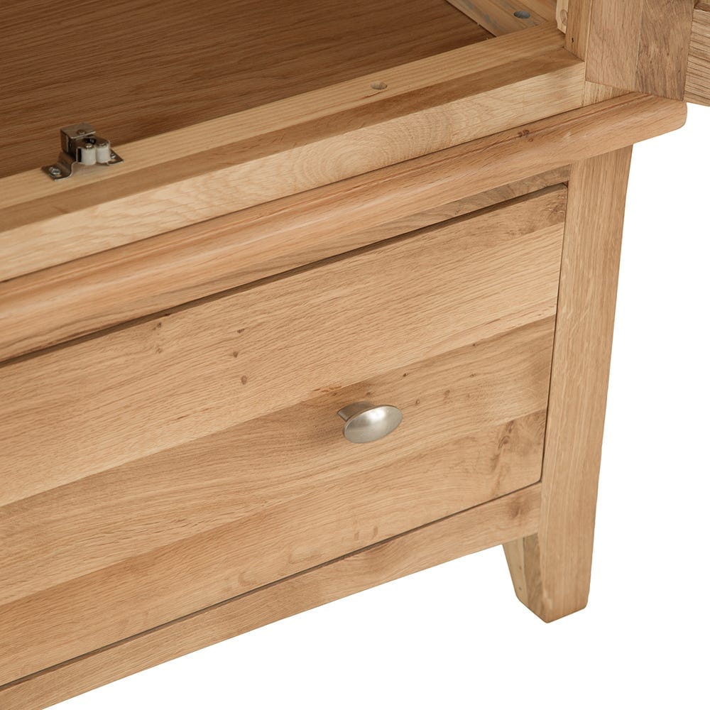 Gloucester Oak 2 Door Wardrobe with Drawer