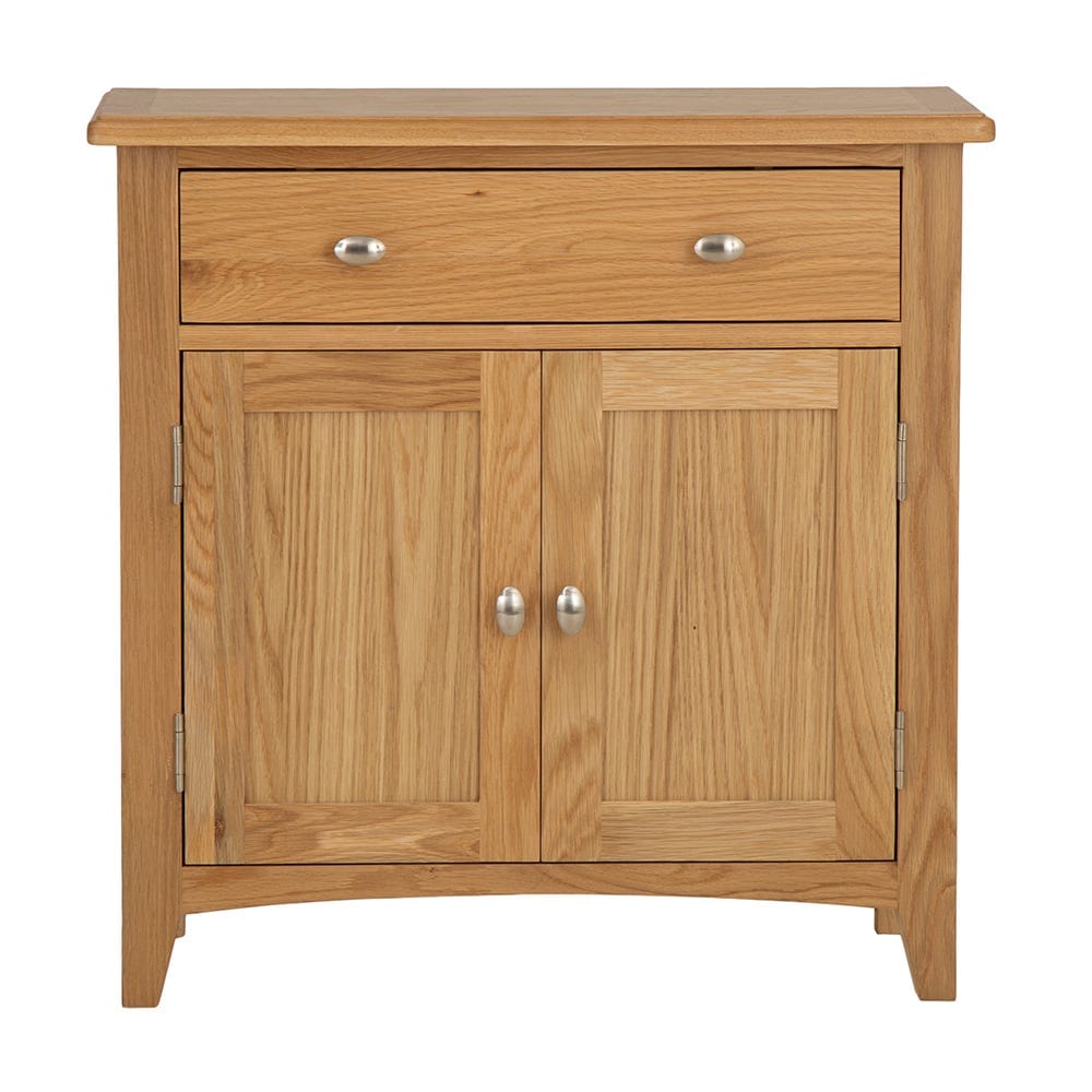 Gloucester Oak Mini 2 Door 1 Drawer Sideboard