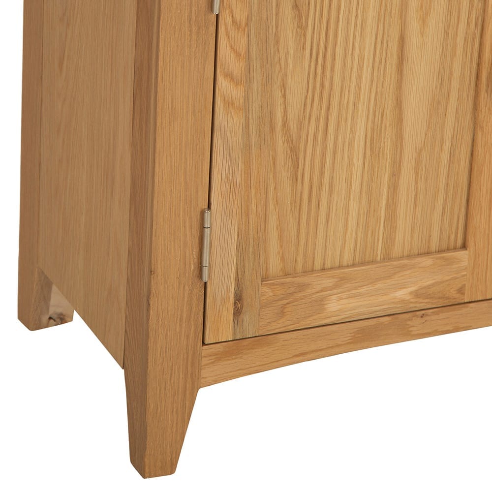 Gloucester Oak Mini 2 Door 1 Drawer Sideboard