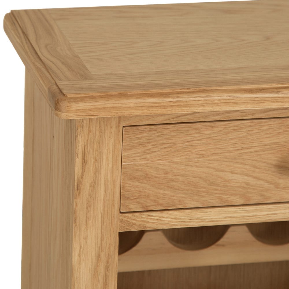 Gloucester Oak Wine Cabinet