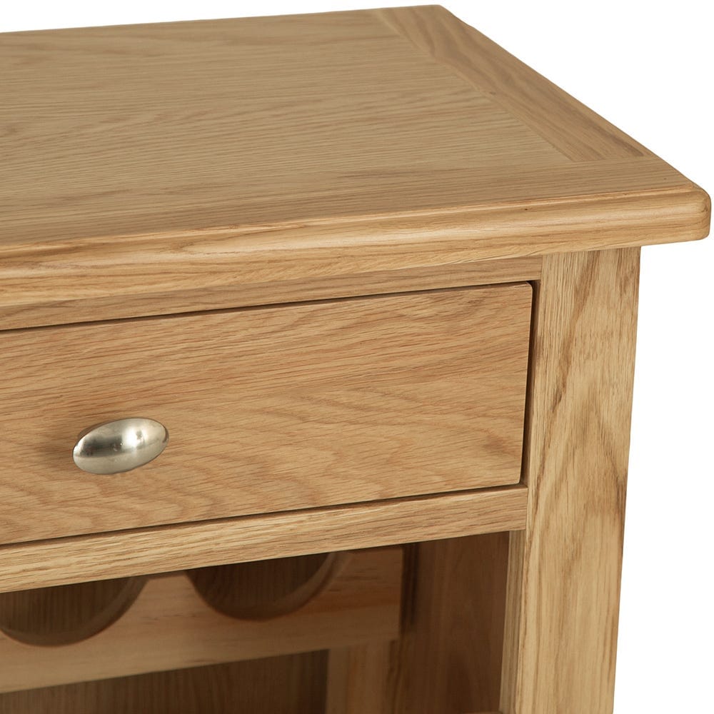 Gloucester Oak Wine Cabinet