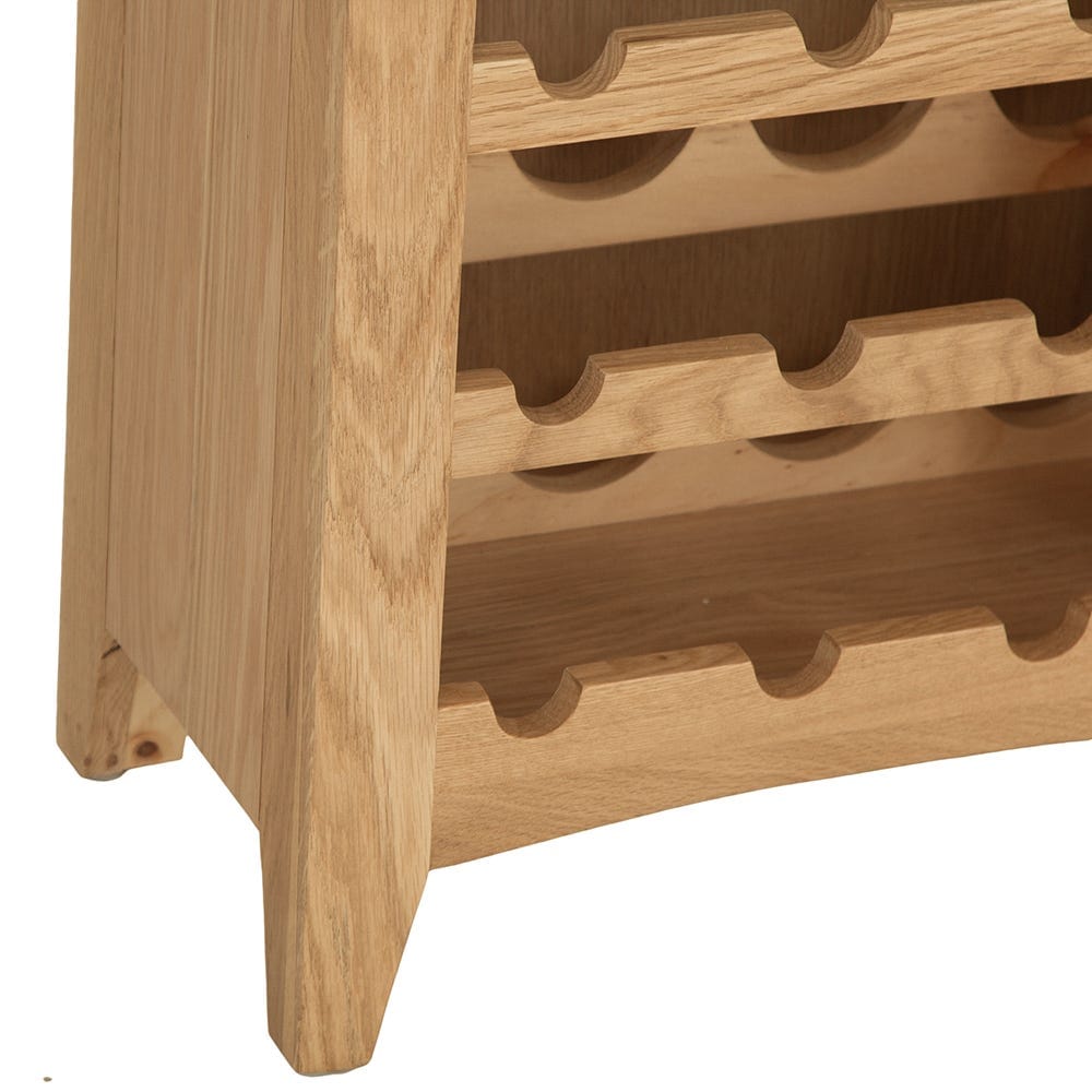 Gloucester Oak Wine Cabinet