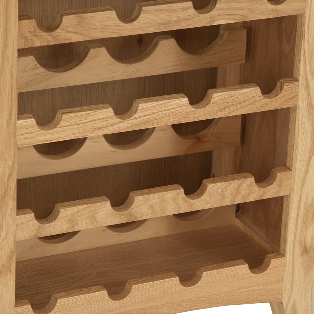Gloucester Oak Wine Cabinet