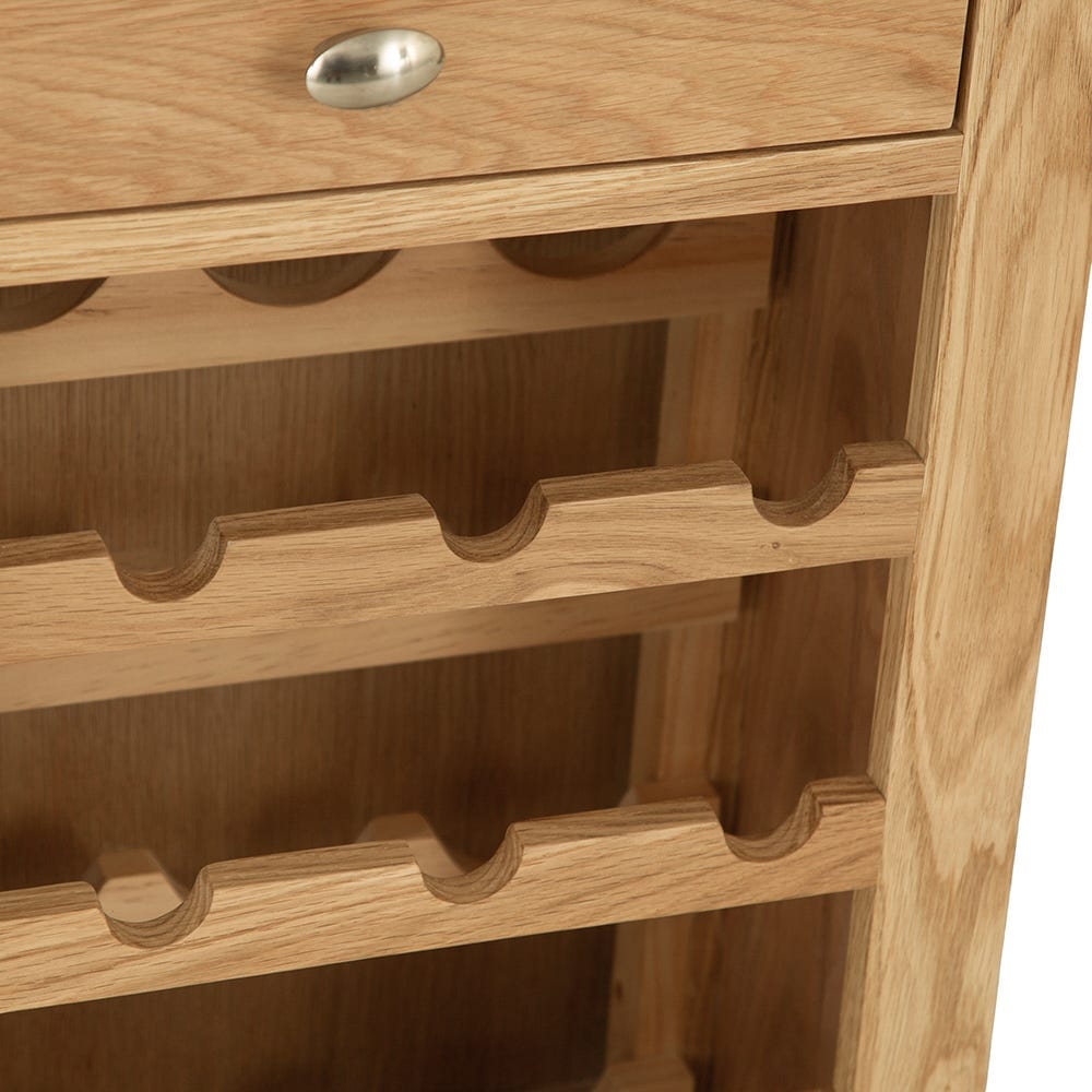 Gloucester Oak Wine Cabinet