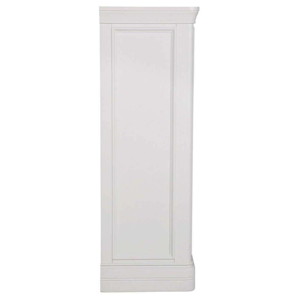 Harrington Bone Painted 5 Drawer Chest - The Furniture Warehouse