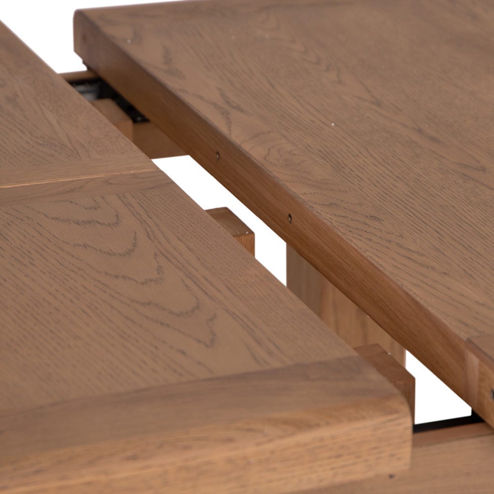 Wessex Smoked Oak 1.3m Extending Dining Table