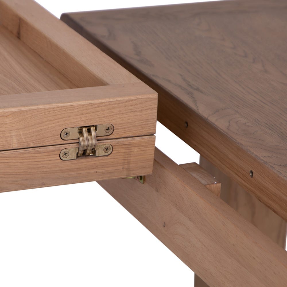Wessex Smoked Oak 1.3m Extending Dining Table