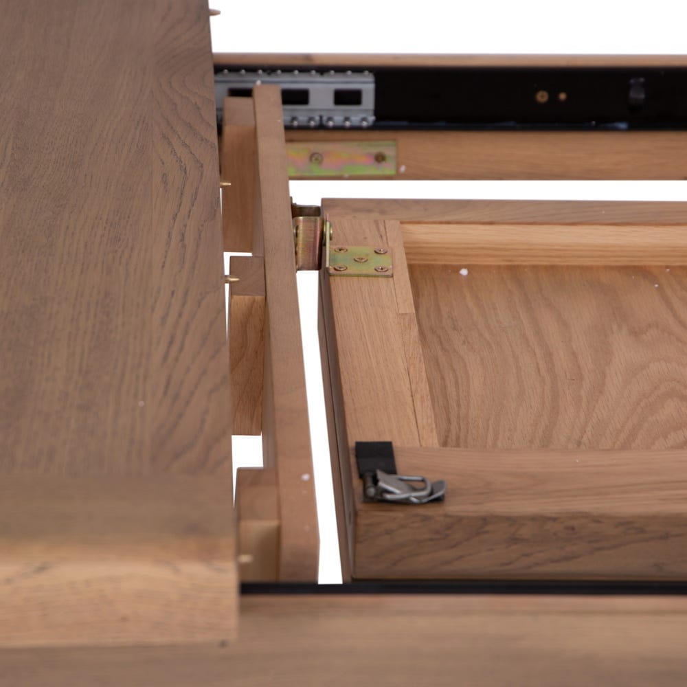 Wessex Smoked Oak 1.3m Extending Dining Table