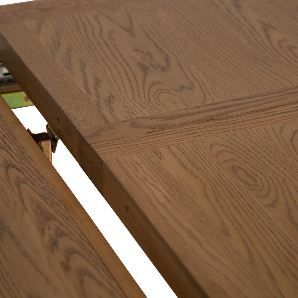 Wessex Smoked Oak 1.8m Extending Dining Table