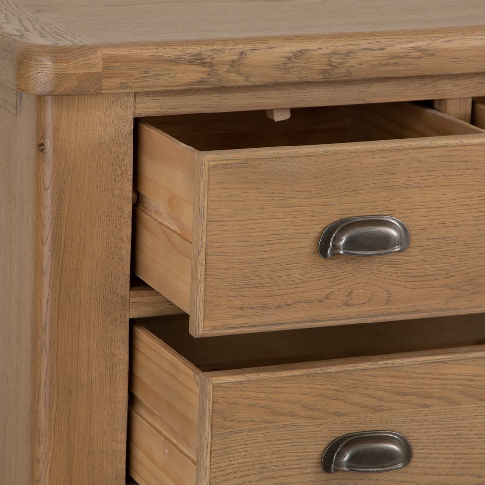 Wessex Smoked Oak 2 Over 3 Chest