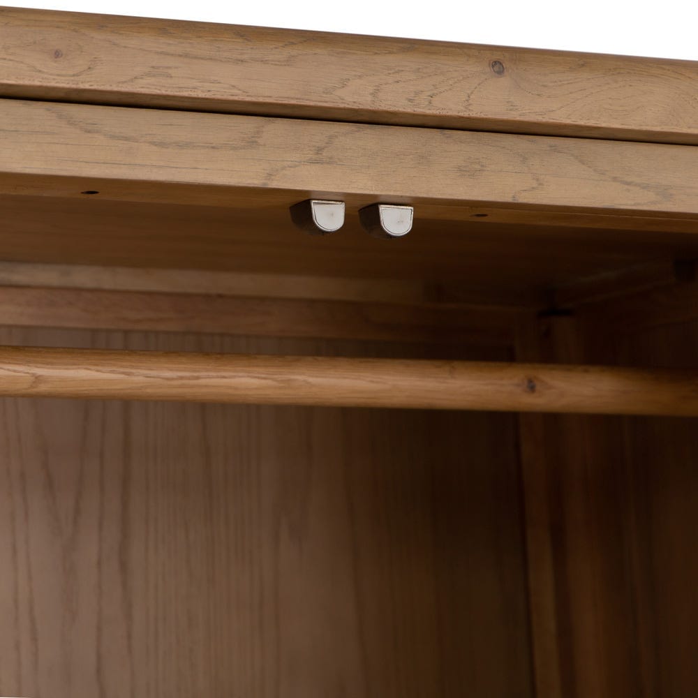 Wessex Smoked Oak 3 Door Wardrobe