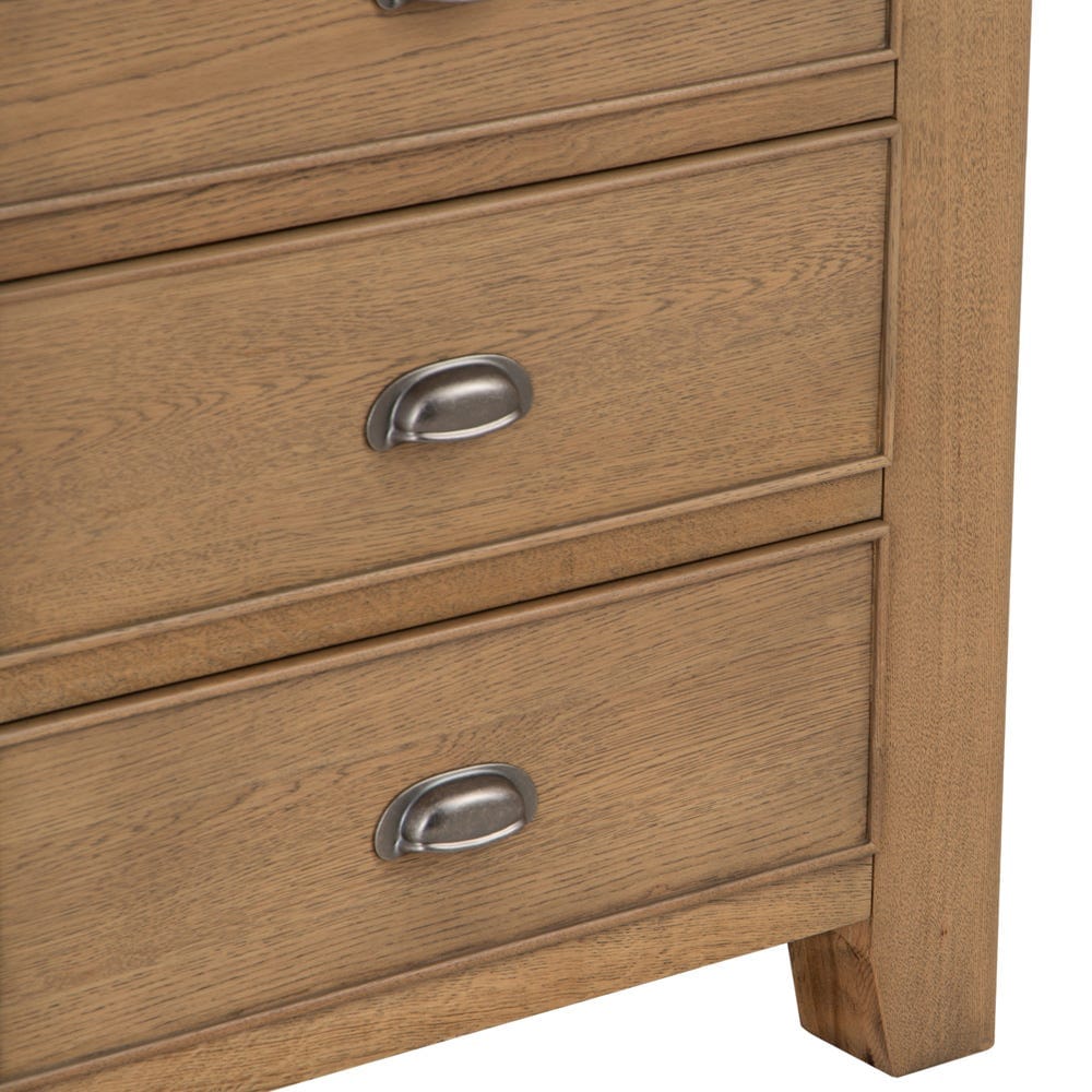 Wessex Smoked Oak Chest of 6 Drawers