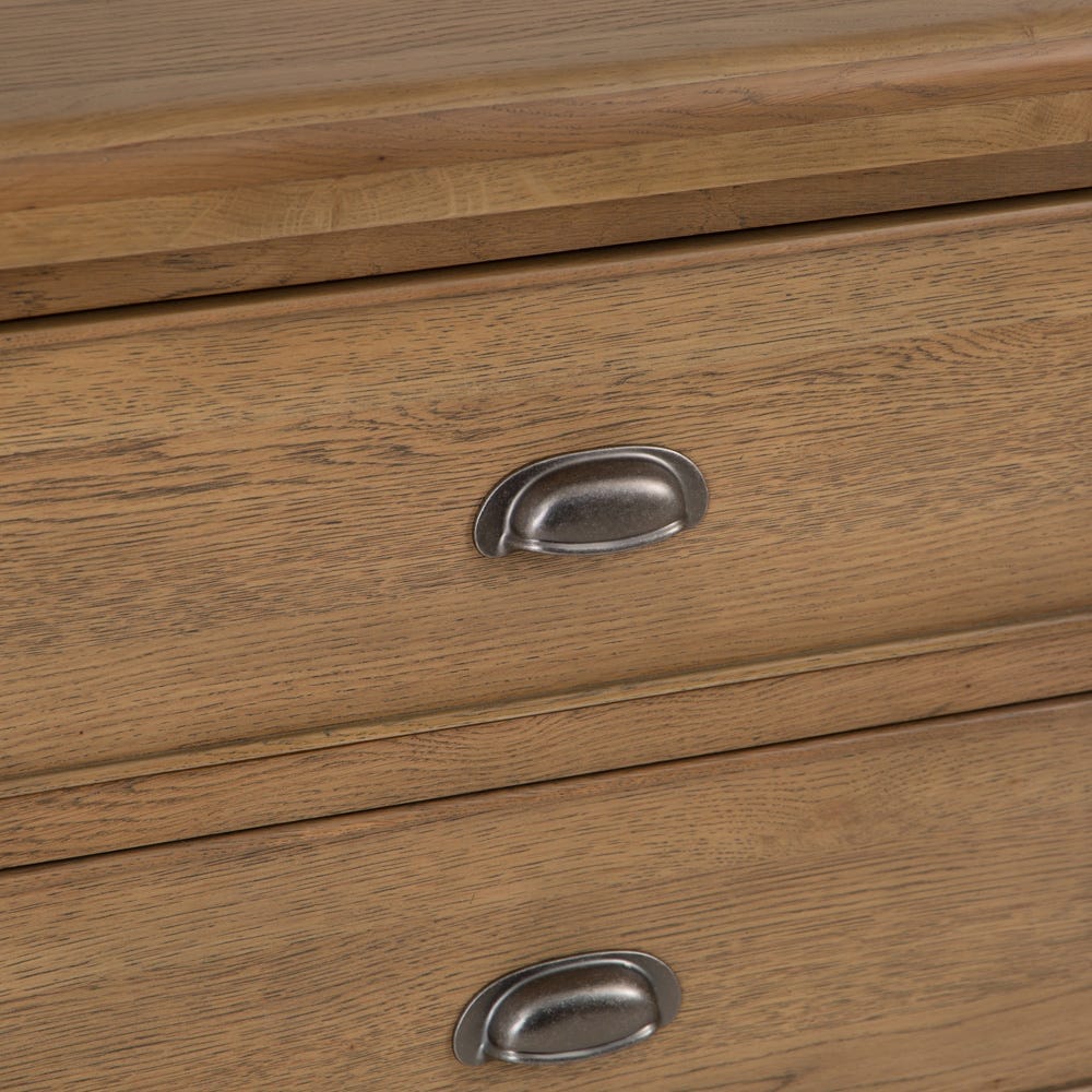 Wessex Smoked Oak Chest of 6 Drawers