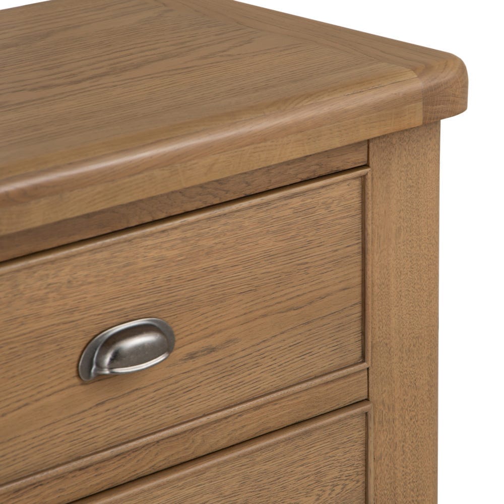 Wessex Smoked Oak Chest of 6 Drawers