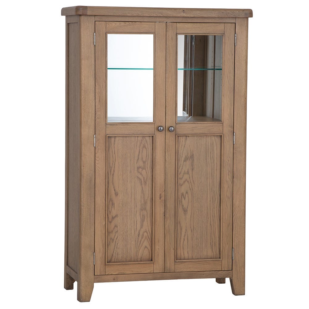 Wessex Smoked Oak Extra Large Tall Drinks Cabinet