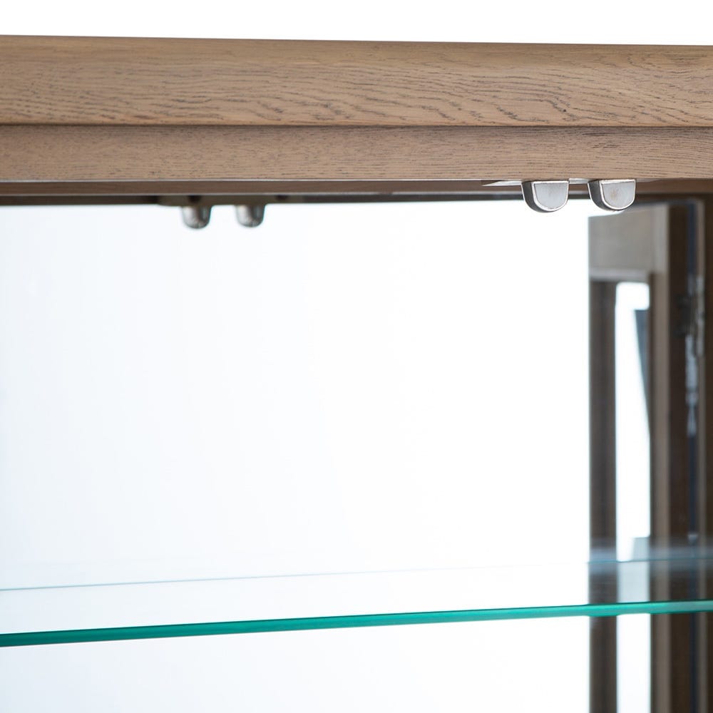 Wessex Smoked Oak Extra Large Tall Drinks Cabinet