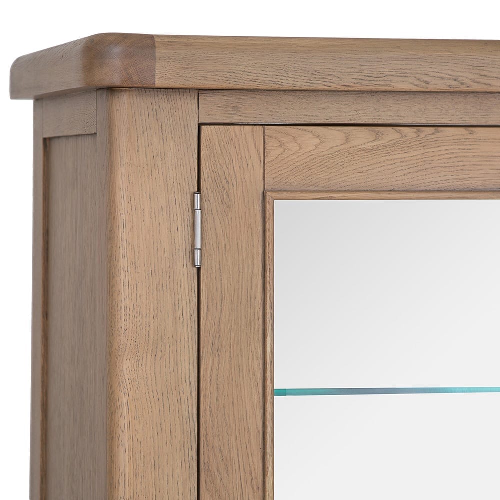 Wessex Smoked Oak Extra Large Tall Drinks Cabinet