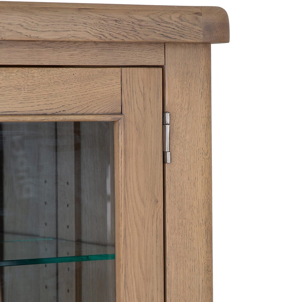 Wessex Smoked Oak Extra Large Tall Drinks Cabinet