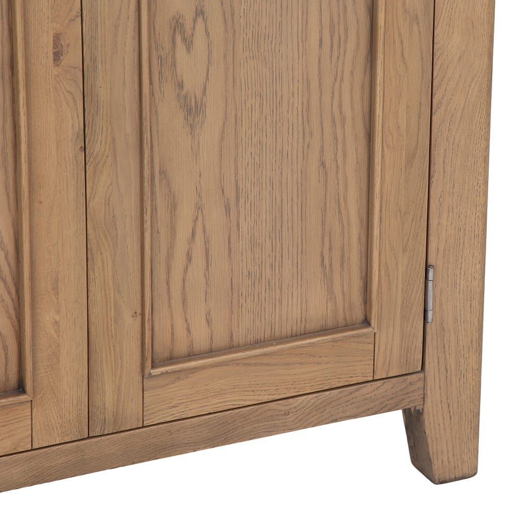 Wessex Smoked Oak Extra Large Tall Drinks Cabinet