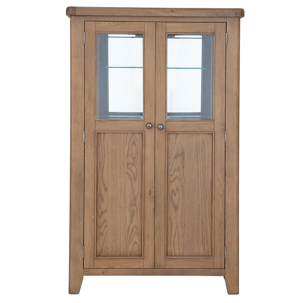 Wessex Smoked Oak Extra Large Tall Drinks Cabinet